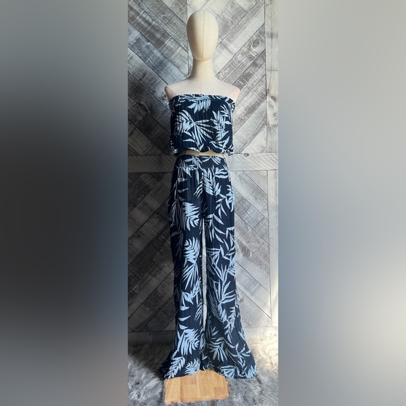 MICHAEL STARS NWOT ( SET)SIMONE GAUZE TUBE TOP and MICHAEL STARS GAUZE PANT - Picture 9 of 14